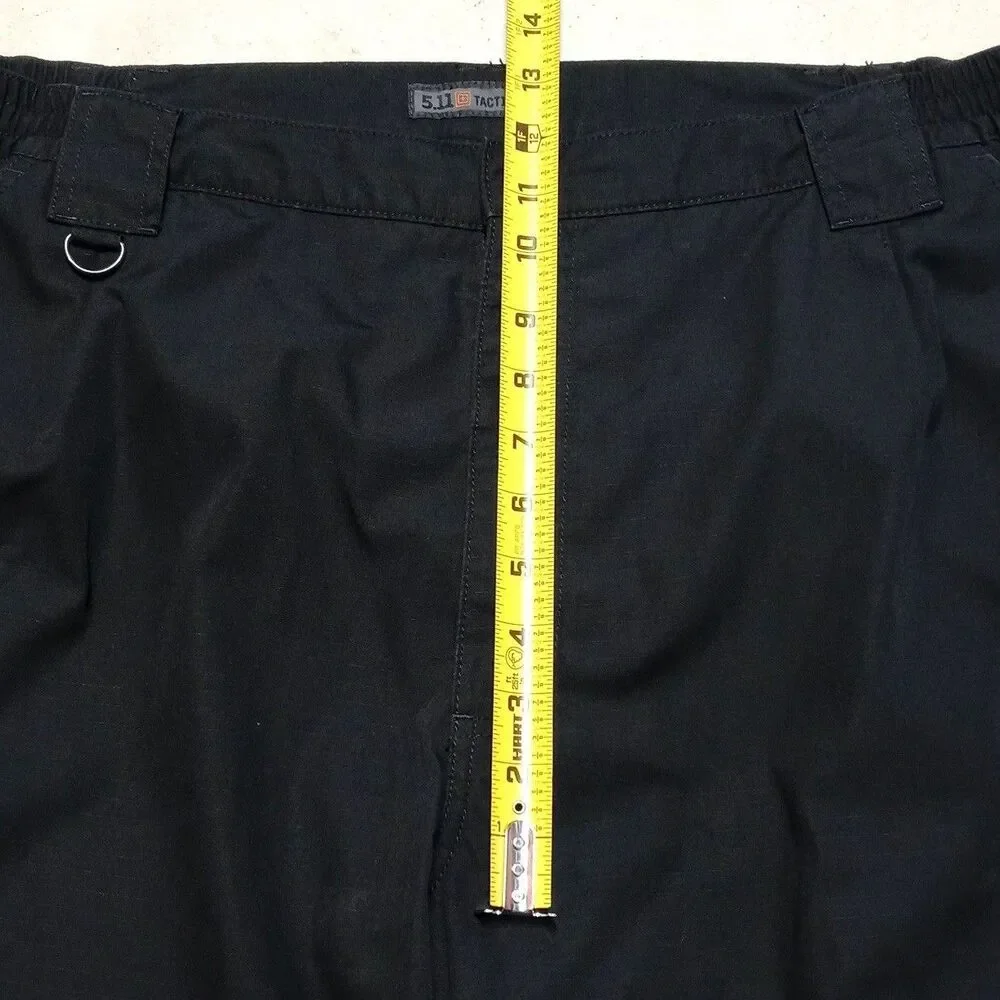 5.11 Tactical Taclite Pro Ripstop Pants Size 42x32 Military Cargo Black Work - Picture 7 of 8